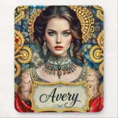 AVERY ~ Schöne Frau ~ Mousepad (Vorne)
