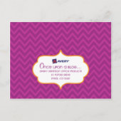 Avery SocialLuxe Postcard Postkarte (Vorderseite)