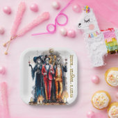 Avery's Sinister Soirée-Halloween-Party Pappteller (Party)