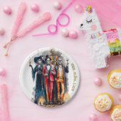 Avery's Sinister Soirée-Halloween-Party Pappteller (Party)