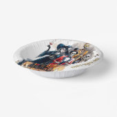 Avery's Sinister Soirée-Halloween-Party Pappteller (Gewinkelt)