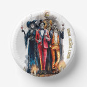 Avery's Sinister Soirée-Halloween-Party Pappteller (Vorderseite)