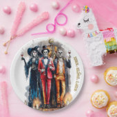 Avery's Sinister Soirée-Halloween-Party Pappteller (Party)