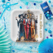 Avery's Sinister Soirée-Halloween-Party Pappteller (Party)