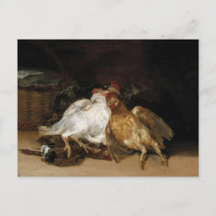 Aves Muertas - Francisco de Goya Postkarte