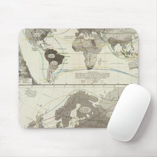 Aves, Vögel Mousepad (Mit Mouse)