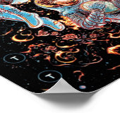 avett tour Cartoon brothers 2020 mnctv Poster (Ecke)