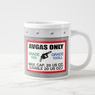 AVGAS / 100LL Kraftstoff nur Jumbo-Tasse