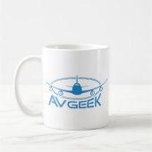 AvGeek Kleid Kaffeetasse (Links)