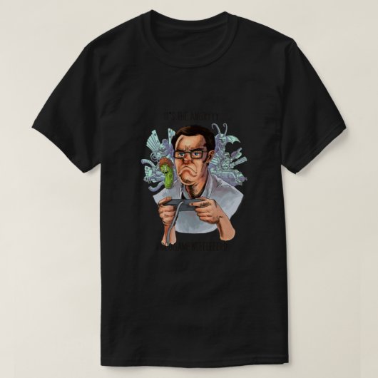 AVGN Angry Videogame Nerd Classic T-Shirt (Design vorne)