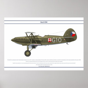 Avia B-534 Tscheche 5 Poster