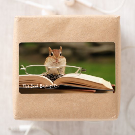 Aviales Chipmunk-Buchzeichen (Insitu)