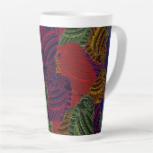 AVIAN ART DECO Latte Tasse (Rechte Ecke)