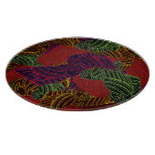 AVIAN ART DECO-Schneidbrett Schneidebrett (Ecke)