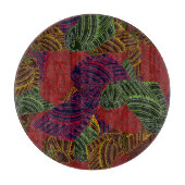 AVIAN ART DECO-Schneidbrett Schneidebrett (Vorderseite)