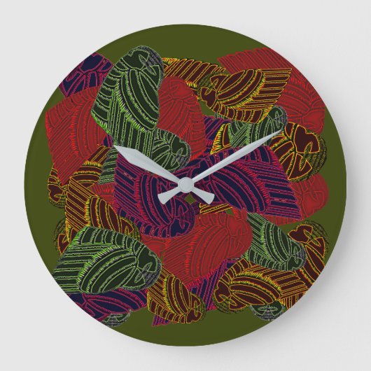 AVIAN ART DECO Uhr (Vorderseite)