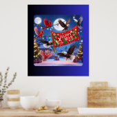 Avian Christmas Carol Poster (Küche)