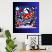 Avian Christmas Carol Poster (Heimbüro)