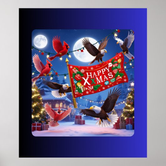Avian Christmas Carol Poster (Vorne)