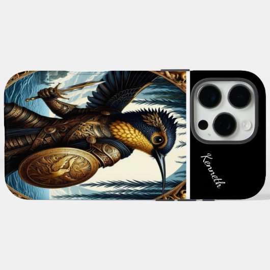Avian Knight's Vigil Case-Mate iPhone Hülle (Rückseite (Horizontal))