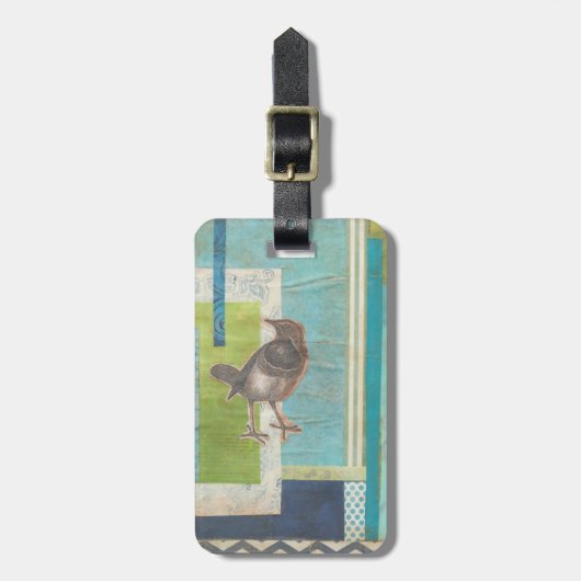 Avian Scrapbook I Gepäckanhänger (Vorderseite vertikal)