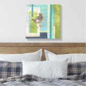 Avian Scrapbook I Leinwanddruck (Insitu (Schlafzimmer))