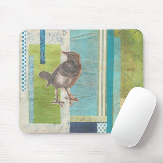 Avian Scrapbook I Mousepad (Mit Mouse)
