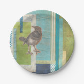 Avian Scrapbook I Pappteller (Vorderseite)