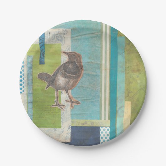 Avian Scrapbook I Pappteller (Vorderseite)