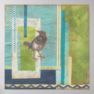 Avian Scrapbook I Poster