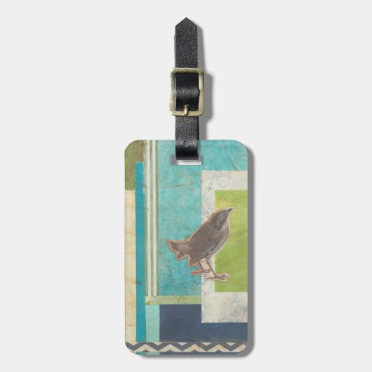 Avian Scrapbook II Gepäckanhänger (Vorderseite vertikal)