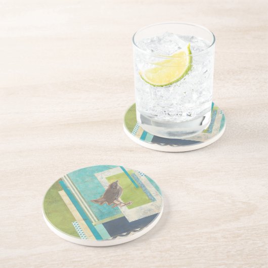 Avian Scrapbook II Getränkeuntersetzer (Seite)