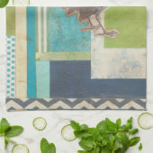 Avian Scrapbook II Küchentuch (Gefaltet)