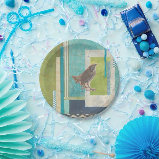 Avian Scrapbook II Pappteller (Party)