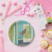 Avian Scrapbook II Pappteller (Party)