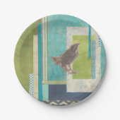 Avian Scrapbook II Pappteller (Vorderseite)