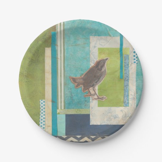 Avian Scrapbook II Pappteller (Vorderseite)