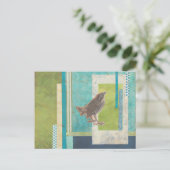 Avian Scrapbook II Postkarte (Stehend Vorderseite)