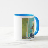 Avian Scrapbook II Tasse (VorderseiteRechts)