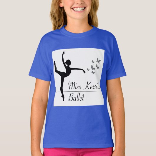 Aviano Ballet Program Girls Quote T-Shirt (Vorderseite)