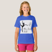 Aviano Ballet Program Girls Quote T-Shirt (Vorne ganz)