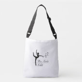 Aviano-Ballett-Programm-Ballett-Tasche Tragetaschen Mit Langen Trägern (Vorderseite)