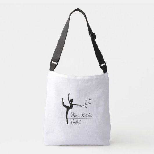 Aviano-Ballett-Programm-Ballett-Tasche Tragetaschen Mit Langen Trägern (Vorderseite)