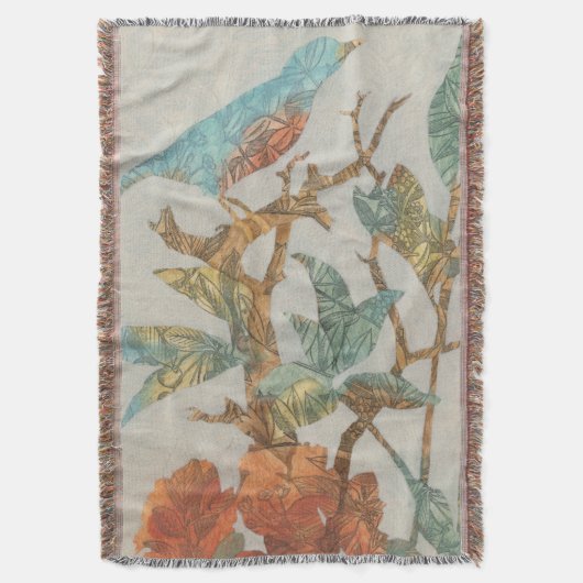 Aviäre Collage I Decke (Vorderseite Vertikal)