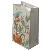 Aviäre Collage I Kleine Geschenktüte (Rückseite Schrägansicht)