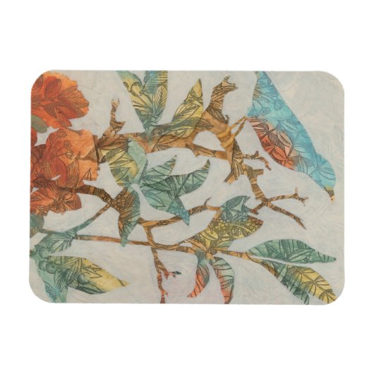 Aviäre Collage I Magnet (Horizontal)