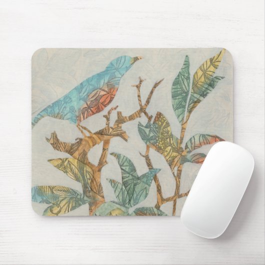 Aviäre Collage I Mousepad (Mit Mouse)