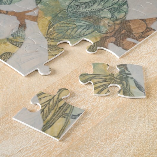 Aviäre Collage II Puzzle (Seite)