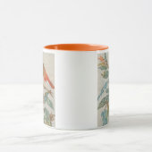 Aviäre Collage II Tasse (Zentrum)