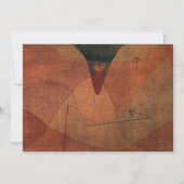 Aviäre Evolution von Paul Klee Dankeskarte (Vorderseite)